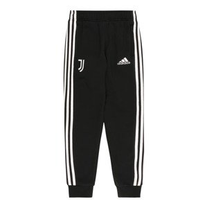 ADIDAS PERFORMANCE Sportovní kalhoty 'Juventus'  černá / bílá