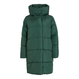 VILA Zimní kabát 'Tatte' smaragdová