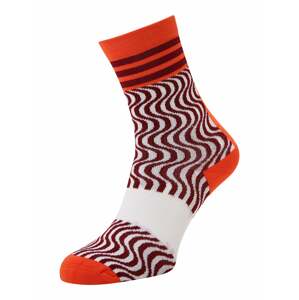 ADIDAS BY STELLA MCCARTNEY Sportovní ponožky oranžová / tmavě červená / bílá