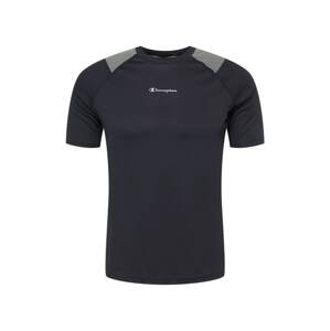 Champion Authentic Athletic Apparel Funkční tričko  šedá / černá / bílá