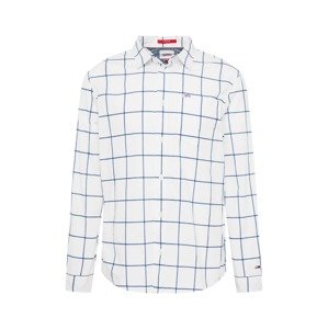 Tommy Jeans Košile  modrá / námořnická modř / červená / bílá