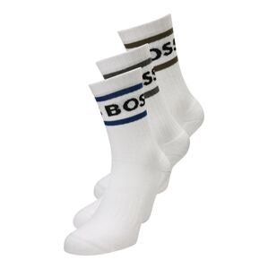 BOSS Black Ponožky  modrá / olivová / černá / bílá