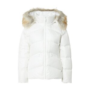 Calvin Klein Zimní bunda  béžová / bílá