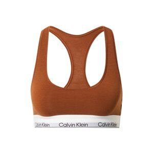Calvin Klein Underwear Podprsenka velbloudí / černá / bílá