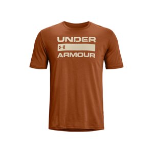 UNDER ARMOUR Tričko 'Team Issue'  oranžová / tmavě oranžová / bílá