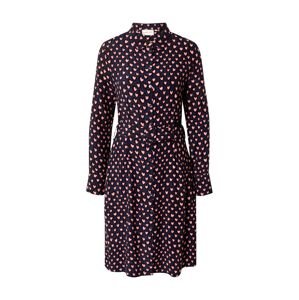 Fabienne Chapot Košilové šaty 'Hayley Jane'  námořnická modř / světle růžová / černá