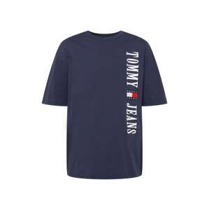 Tommy Jeans Tričko 'Skater' noční modrá / červená / bílá