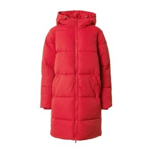 VILA Zimní kabát 'Trust' rubínově červená