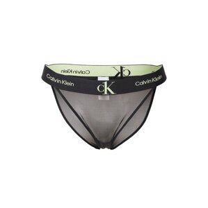 Calvin Klein Underwear Kalhotky pastelově zelená / černá