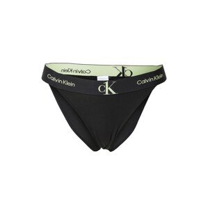 Calvin Klein Underwear Kalhotky světle zelená / černá