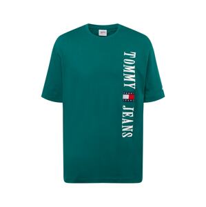 Tommy Jeans Tričko 'Skater' tmavě modrá / smaragdová / jasně červená / bílá