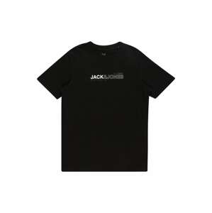 Jack & Jones Junior Tričko 'MONO' černá / bílá