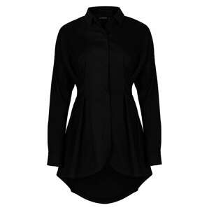 OW Collection Košilové šaty 'ERIN'  černá