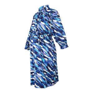 Vero Moda Maternity Košilové šaty 'Kleo' modrá / marine modrá / pastelová fialová / bílá