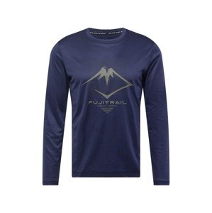 ASICS Funkční tričko 'Fujitrail' noční modrá / khaki